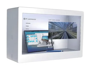 نمایشگر شفاف