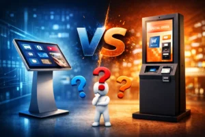 استند لمسی بهتر است یا کیوسک تبلیغاتی؟ بررسی تفاوت‌ها و کاربردها